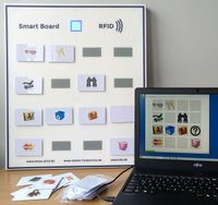Smart Board mit Demo-Software